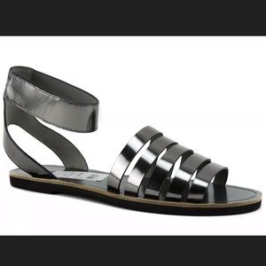 Vince Women's Cassie Leather Slingback Sandals Sz8